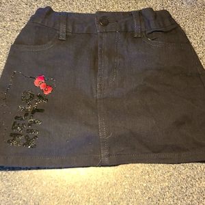 Girls hello kitty skirt
